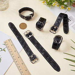 Black PU Leather Starp Belts Accessories&nbsp;PURS-WH0009-002P