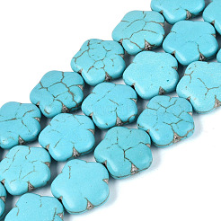 Synthetic Turquoise Beads Strands&nbsp;G-N364-10A-01