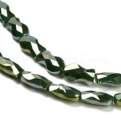 Electroplate Glass Beads Strands&nbsp;EGLA-P066-01A-AB02