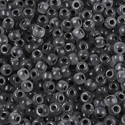 6/0 Transparent Inside Colours Glass Seed Beads&nbsp;SEED-N008-08A