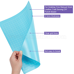 3Pcs 3 Colors Rectangle Plastic Engraving Machine Backing Plate&nbsp;DIY-OC0012-23