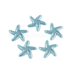 Resin Imitation Pearl Cabochons&nbsp;LS-RESI-WH0008-16G