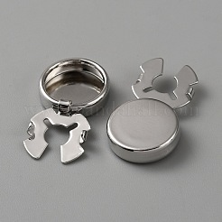 Brass Cufflinks&nbsp;BUTT-WH0034-16P
