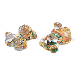 Spray Painted Transparent Acrylic Cabochons&nbsp;TACR-N006-71E