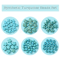 Synthetic Turquoise Beads Set&nbsp;G-FS0005-82