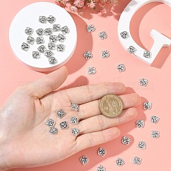 50Pcs Tibetan Style Alloy Pendants&nbsp;FIND-YW0010-36