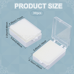 Rectangle Resin Denture Storage Boxes&nbsp;CON-WH0089-121B
