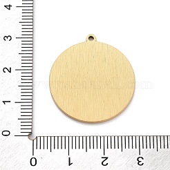 304 Stainless Steel Pendants&nbsp;LS-STAS-Q002-06G