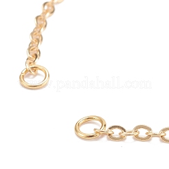 Brass Cable Chain Bracelet Makings&nbsp;AJEW-JB00931