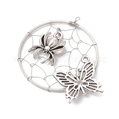 Halloween Tibetan Style Zinc Alloy Pendants&nbsp;PALLOY-JF02652
