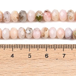 Natural Pink Opal Beads Strands&nbsp;G-C259-A50-5x8mm