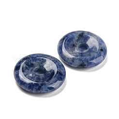 Natural Blue Spot Jasper China Safety Buckle Pendants&nbsp;LS-G-B052-12