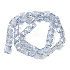 Electroplate Glass Beads Strands&nbsp;EGLA-L045-B-PL04