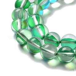 Synthetic Moonstone Beads Strands&nbsp;G-P528-J02-14