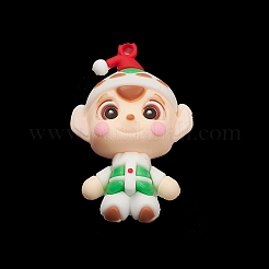 PVC Plastic Christmas Style Big Pendants&nbsp;PVC-O001-02K