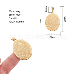 304 Stainless Steel Pendants&nbsp;STAS-CJ0004-05