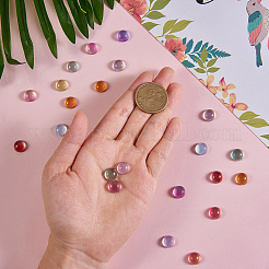Czech Glass Cabochons&nbsp;GLAA-CJ0001-14