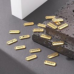 18Pcs 18 Style Tibetan Style Alloy Rectangle Pendants&nbsp;TIBEP-YW0001-34AG