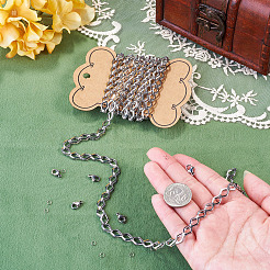 2M 304 Stainless Steel Link Chains&nbsp;CHS-TA0001-66