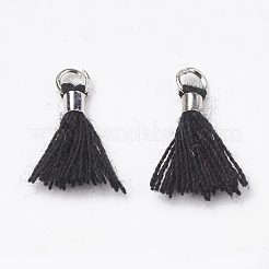Polycotton(Polyester Cotton) Tassel Pendant Decorations&nbsp;FIND-S275-P-M