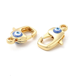 Brass Lobster Claw Clasps&nbsp;KK-E075-01G-01