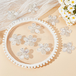 10Pcs Computerized Embroidery Cloth Iron on/Sew on Patches&nbsp;DIY-GO0002-18