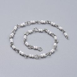 Handmade Glass Seed Beaded Chains&nbsp;AJEW-JB00499