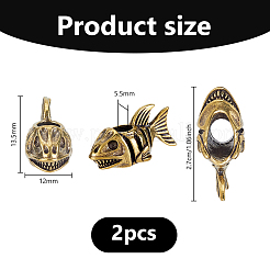 Brass European Beads&nbsp;KK-WH0079-195