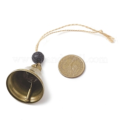Iron Bell Pendant Decorations&nbsp;HJEW-JM02178-02