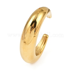304 Stainless Steel Cuff Bangle for Women&nbsp;BJEW-K281-01G