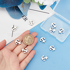10Pcs 304 Stainless Steel Beads&nbsp;STAS-UN0047-94