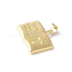 Brass Pendants&nbsp;KK-A252-29G