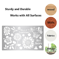 Stainless Steel Cutting Dies Stencils&nbsp;DIY-WH0378-011