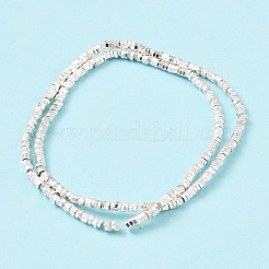 Electroplated Non-magnetic Synthetic Hematite Beads Strands&nbsp;X-G-G849-06S