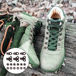 Alloy Boot Lace Hooks&nbsp;PALLOY-NB0001-12B