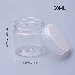 Transparent Plastic Bead Containers&nbsp;CON-WH0068-21