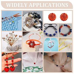 200Pcs Pave Disco Ball Beads&nbsp;RB-PH0001-41H