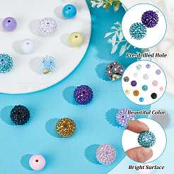 6Pcs 6 Colors Handmade Polymer Clay Beads&nbsp;CLAY-PA0001-47