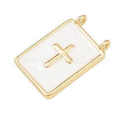 Brass Enamel Pendants&nbsp;KK-L251-01G-B04