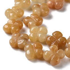 Natural Topaz Jade Beads Strands&nbsp;G-M418-D08-01