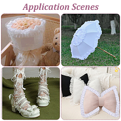 2Bags Polyester Wrinkle Gauze Ribbon&nbsp;OCOR-ME0001-82A