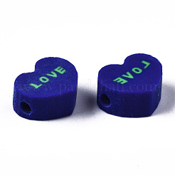 Handmade Polymer Clay Beads&nbsp;CLAY-N008-032A