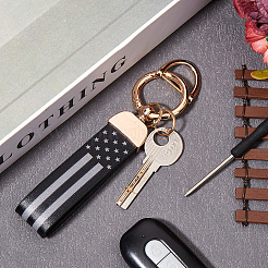 Imitation Leather Keychain Holder&nbsp;DIY-WH20013-23C