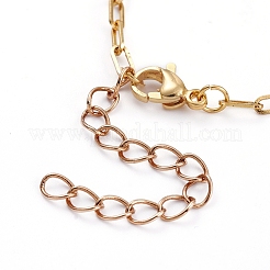 Brass Micro Pave Clear Cubic Zirconia Link Bracelets&nbsp;BJEW-JB05126-02