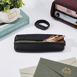 Litchi Print PU Leather Pen Holder Case&nbsp;AJEW-WH0415-89B