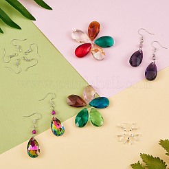 DIY Colorful Dangle Earring Making Kits&nbsp;DIY-SZ0003-46
