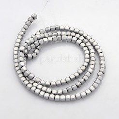 Electroplate Non-magnetic Synthetic Hematite Beads Strands&nbsp;G-J212D-M