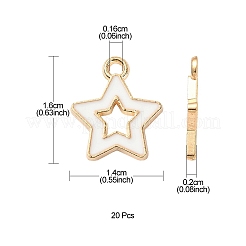 Alloy Enamel Pendants&nbsp;ENAM-YW0003-01A