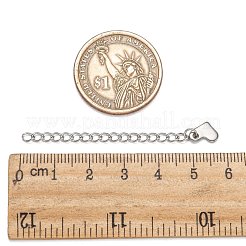 Tarnish Resistant 304 Stainless Steel Chain Extender&nbsp;STAS-E104-39G