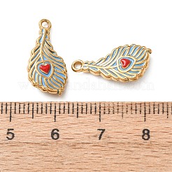 304 Stainless Steel Enamel Pendants&nbsp;STAS-Z193-06G